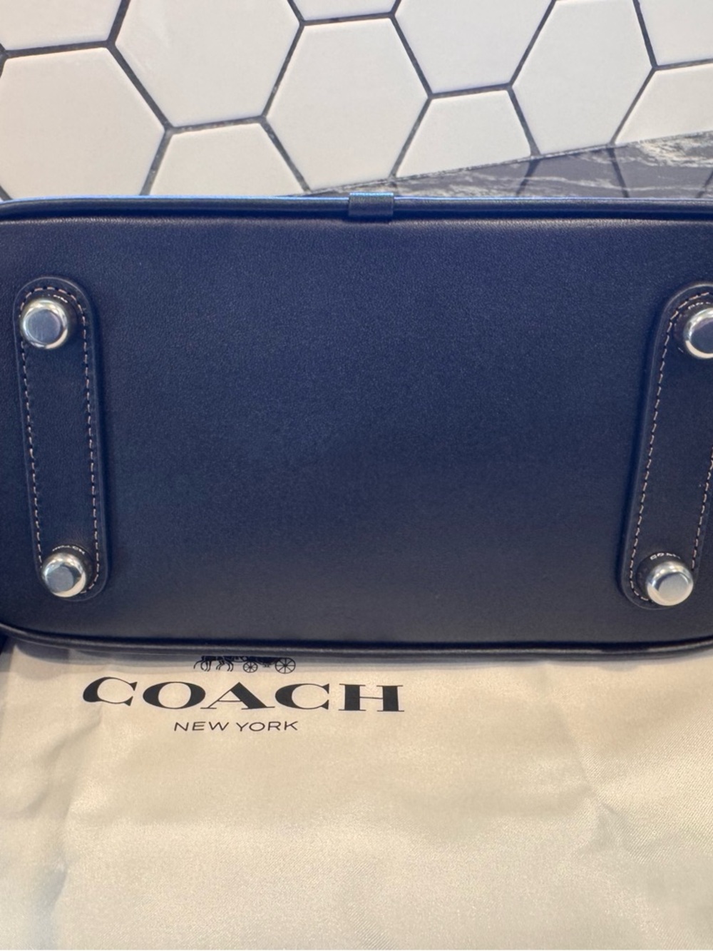 NWT COACH Revel 24 Signature Jacquard - Picture 8 of 11